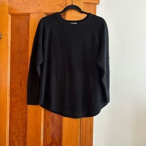 Sweet Romeo Classic Black Crew Neck Sweater